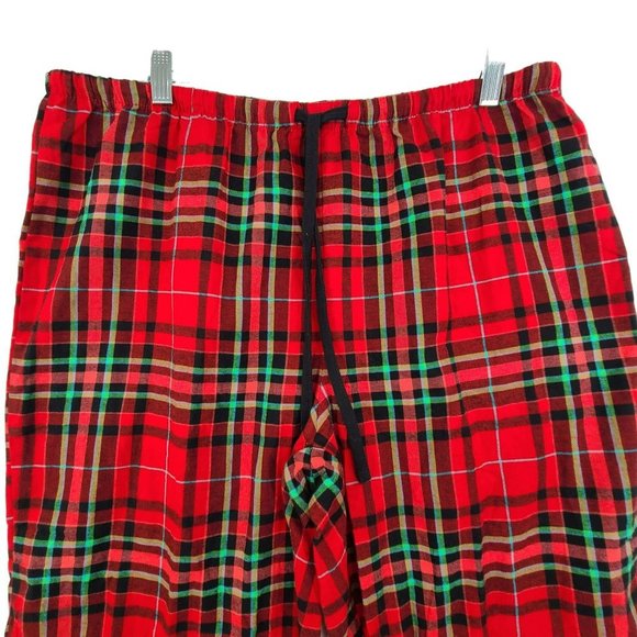 Wondershop NWT Women's Pajama Set Red Plaid Size  M - Picture 11 of 16